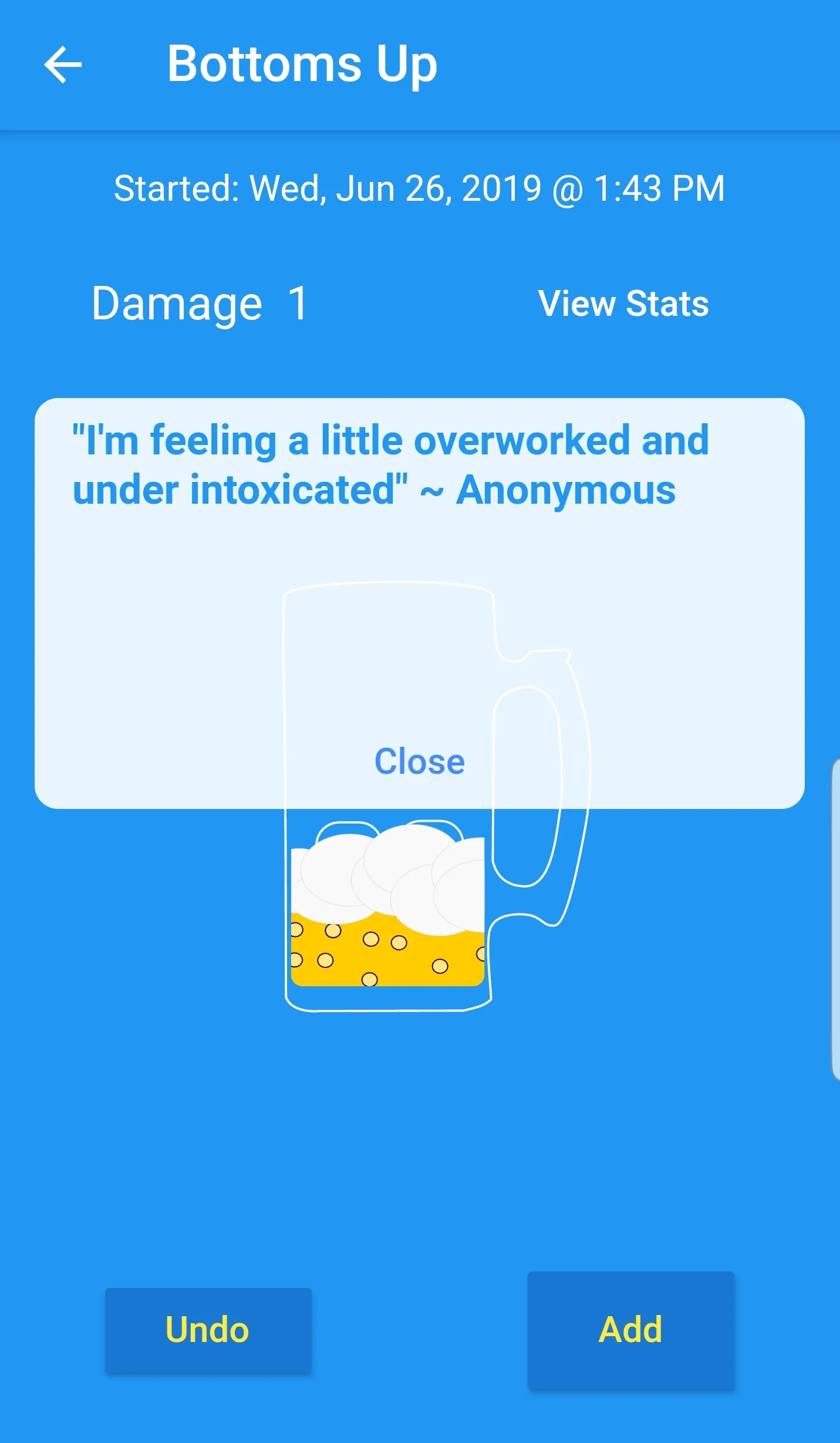 Drink Counter screenshot