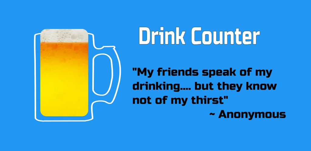 Drink Counter Banner