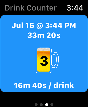 Drink Counter screenshot